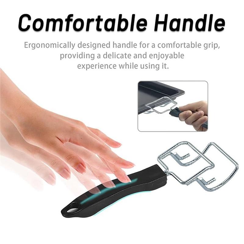 

A95I-Universal Tray Remover For Electric Ovens Tray Handle Food Remover Insulated Handle Baking Tray Remover