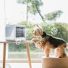 Portable Air Conditioner 500ml 3 Speeds Adjustable USB Mini Air Cooler Desk Cooling Fan for Office Bedroom Blue