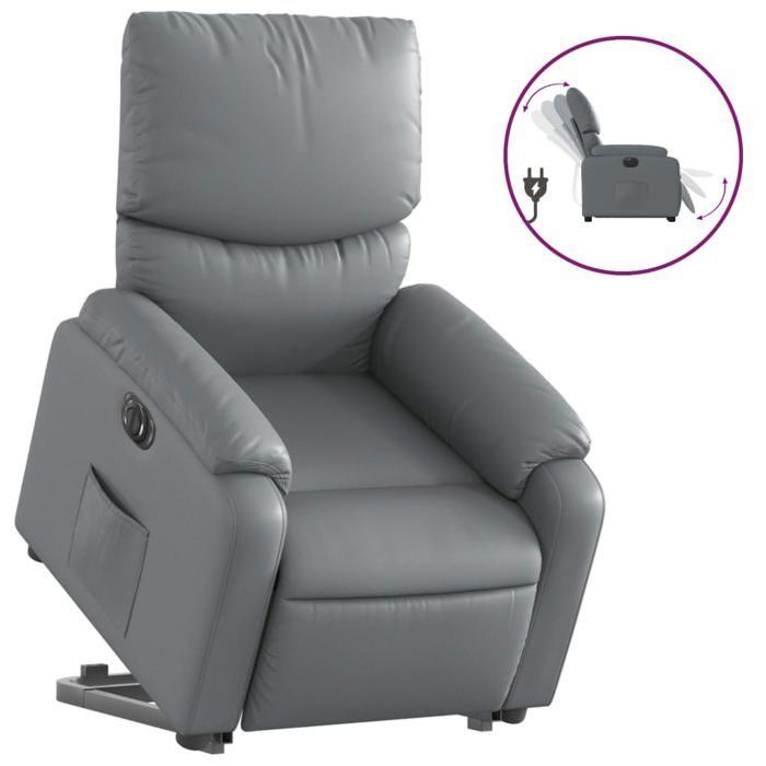 VidaXL Electric Recliner, Relaxation Chair with Adjustable Backrest and Footrest, Living Room Seat 3204903