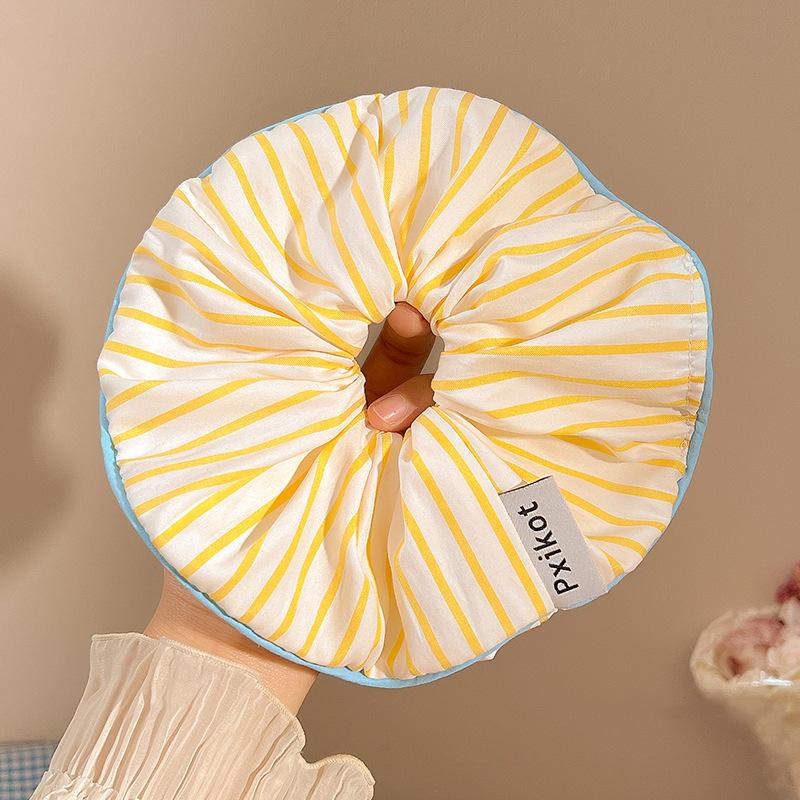 Korean Premium Lace Scrunchie: Women's High-End, Durable, Elastic Hair Accessory