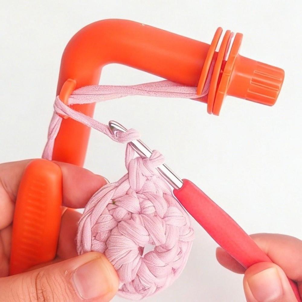 3-in-1 Crochet Crochet Holder Plastic Crochet Assistant Tool Hook Grip  DIY Craft Projects