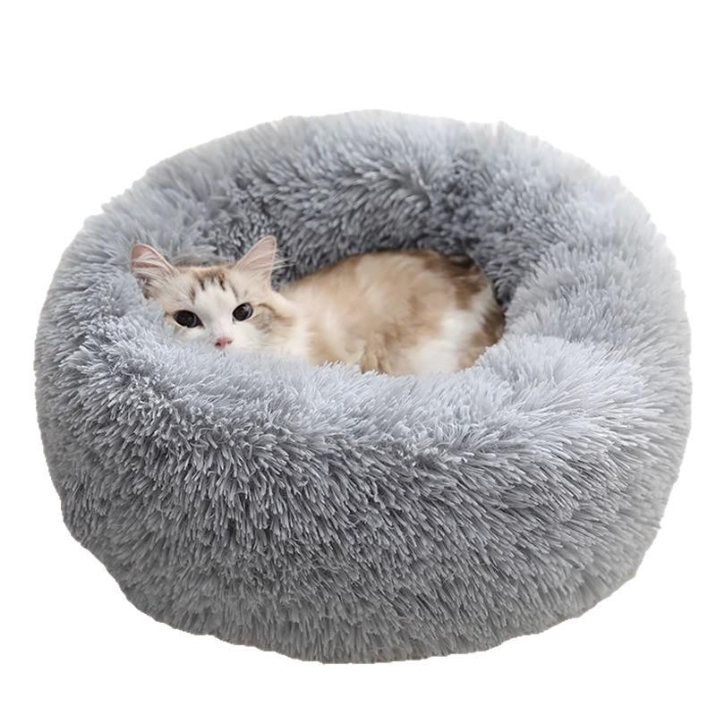 Thickened Autumn/Winter Warm Pet Bed for Cats & Small Dogs