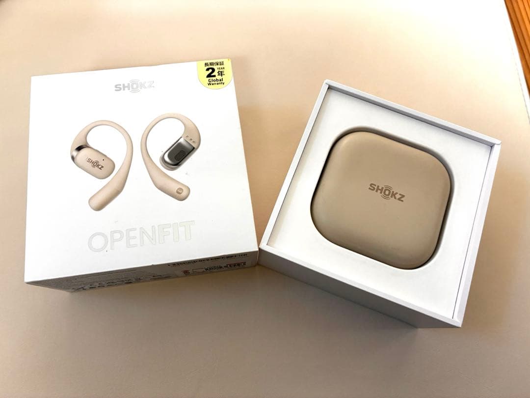 

[USED] shokz openfit SKZ-EP-000021 beige