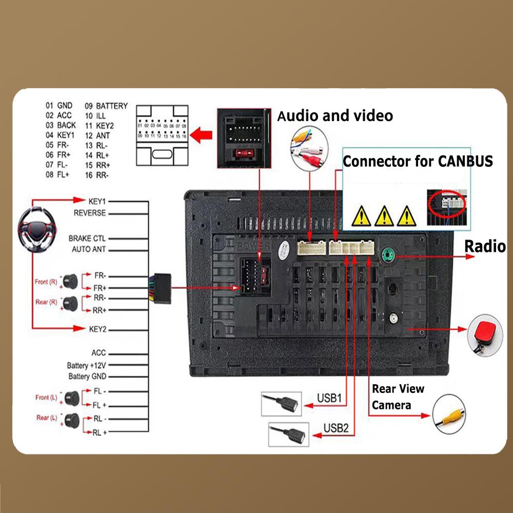 Android Car Radio Stereo For Suzuki SX4 2014-2021 GPS Navigation 2DIN 4 Core Multimedia Player Carplay Autoradio 4+64GB
