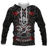2023 New fashion autumn Men's Skull Hoodies 3D Printed Men Streetwear Pullover Tops Long Sleeve Sweatshirts Fashion Sweatshirt