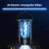 2-in-1 Portable Camping Light and Mosquito Zapper 2000V Electric Bug Zapper Outdoor Lamp Built-in