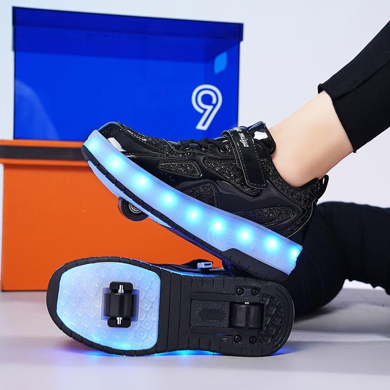 Runaway Shoes Girls Roller Skating Boys Burst Shoes Students Invisible Skates Invisible Girls Wheeled Shoes