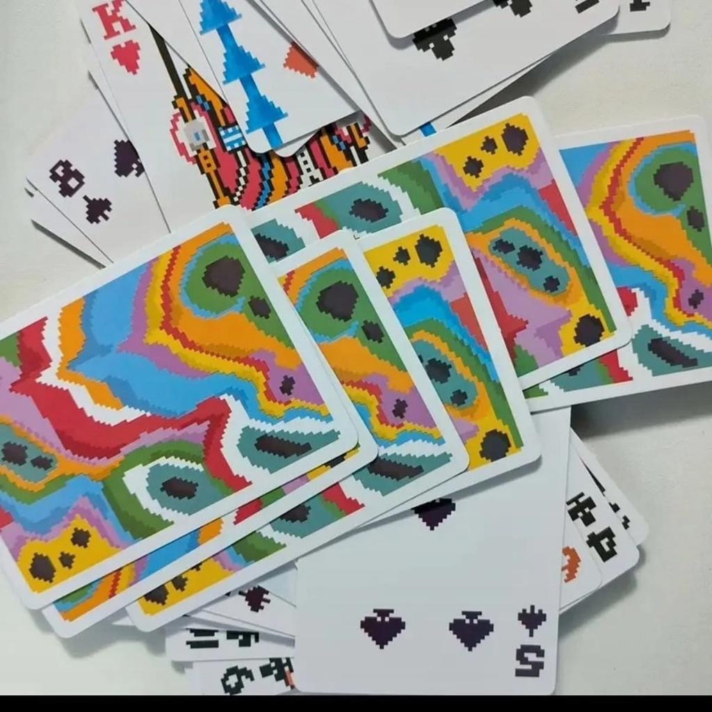 54 Stück Standard Spielkarten Peripherie Party Spaß Freizeit Unterhaltungskarten Kreative Spielkarten