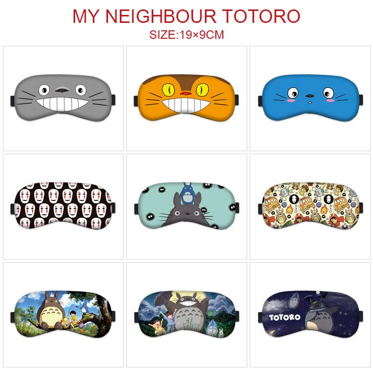 Totoro Print Blackout Sleep Eyes Mask Eye Covers