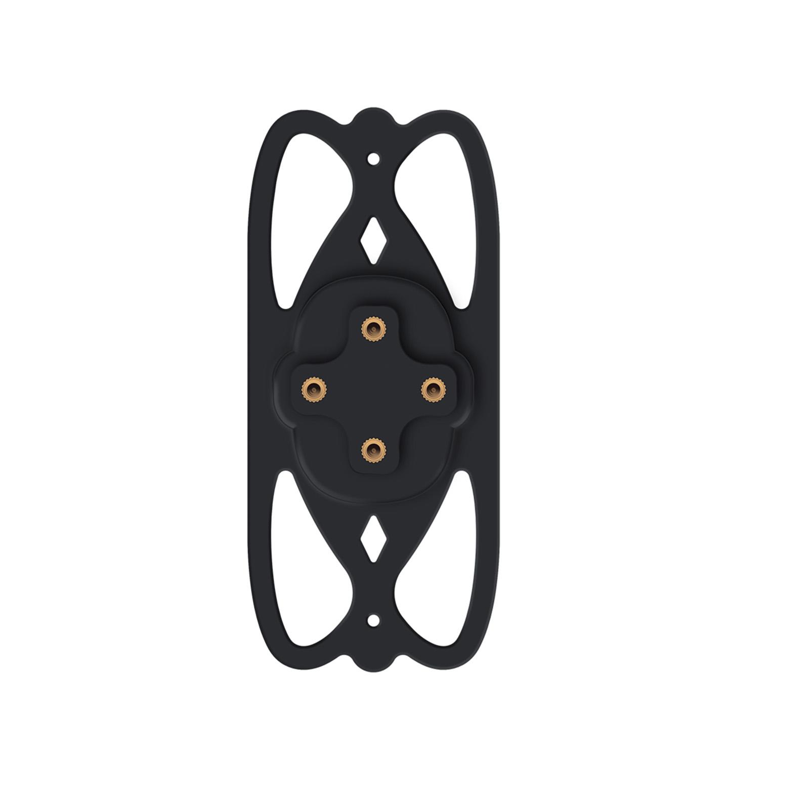 

Silicone Bike Phone Holder Shockproof Stable Hands Free Navigation Compatible with Computer Mount