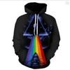 Unisex Hoodies & Sweatshirts 3D Beautiful Starry Sky Pattern Fashionable Adult Long Sleeve Hoodie