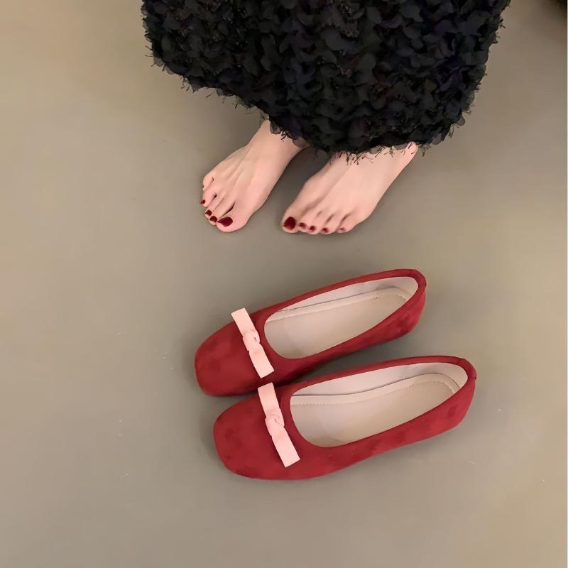 2026 New Spring Summer Flat Ballet Shoes Women's Shoes Retro Mary Jane Shoes Ballet Flats Women Zapatos Mujer Chaussures Femme