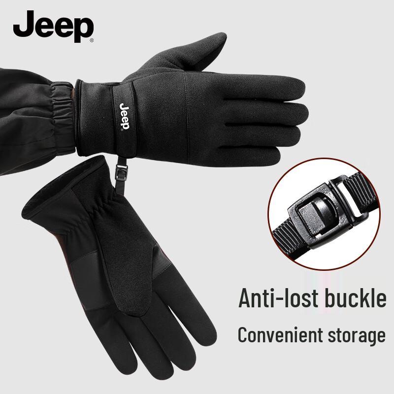 JEEP Men's Winter Warm Touchscreen Gloves