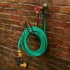 Heavy Duty Hose Rack Outside Garden Hanger Rack, Hanging Water Rust Resistant Holder, No Drill Organizer Hook for Outdoor Yard