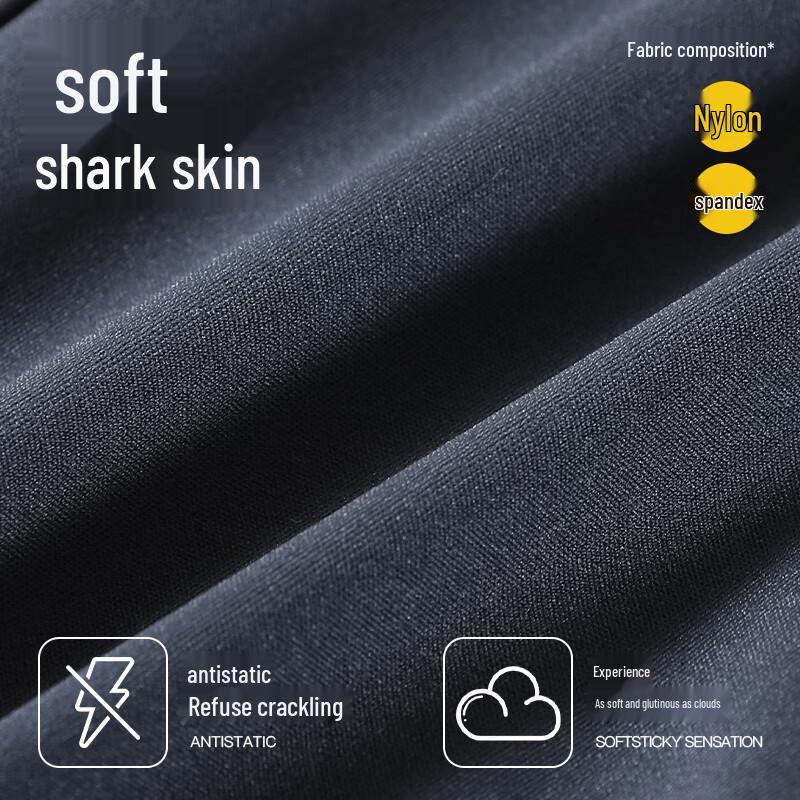 MiiOW Women's High-Waist Pocket Shark Cycling Shorts