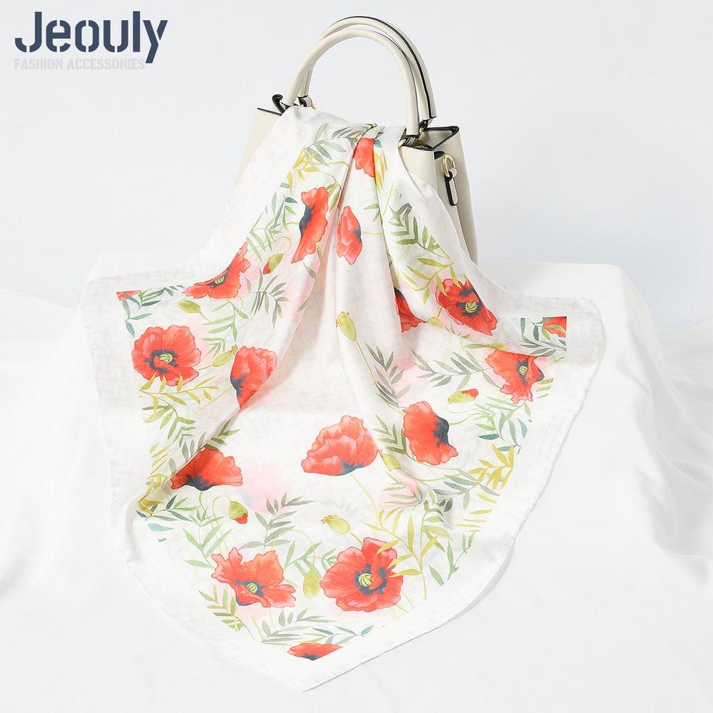 Cross-Border 70cm Silk Cashew Print Scarf - Autumn/Winter Women's Fashion Headscarf