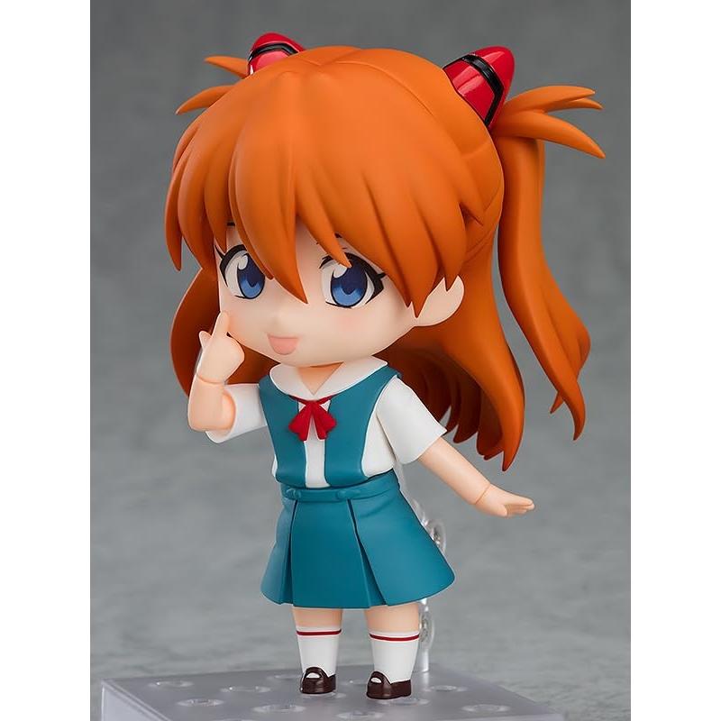 Nendoroid Evangelion Asuka Langley Shikinami, nicht maßstabsgetreue, bemalte, bewegliche Figur, Neuauflage