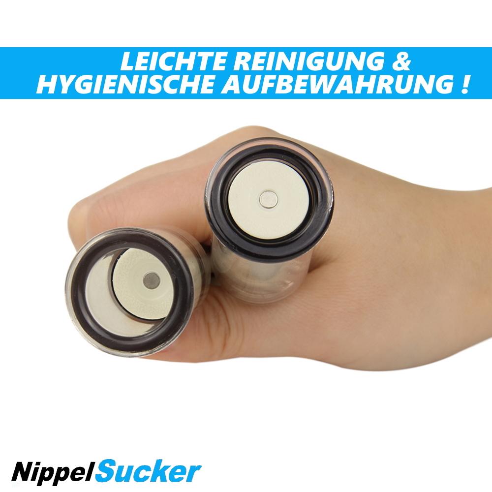 NippleSucker Nipple Sucker Breast Pump Nipple Sucker Breastfeeding Aid Set of 2