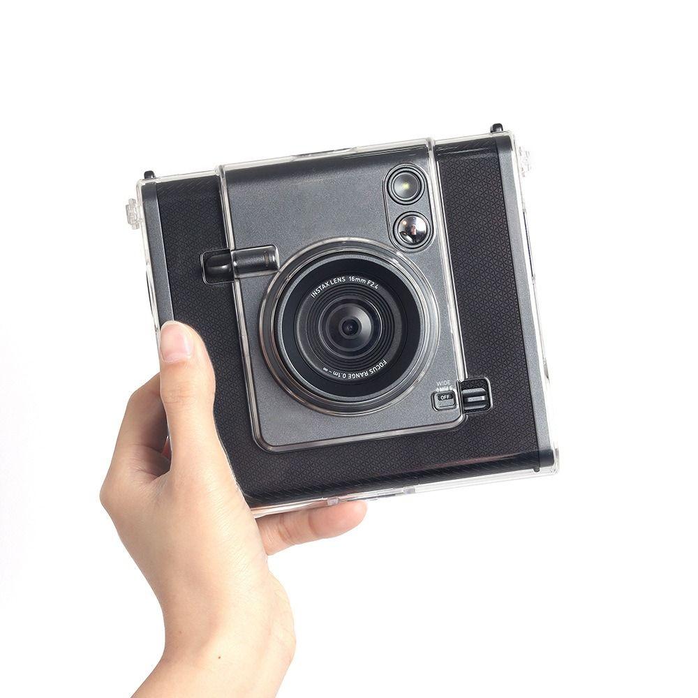 Crystal Instant Camera Cover Carcasa transparenta de depozitare pentru Fujifilm Instax WIDE EVO Travel
