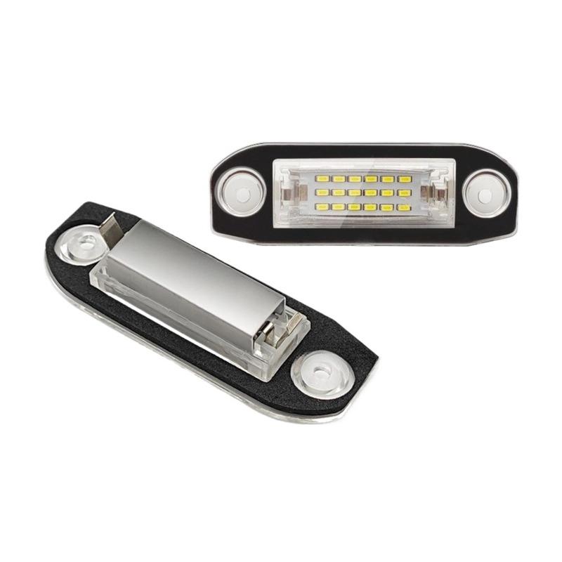 

License Plate Light Compatible with Volvo XC90 S40 V60 XC60 S60 C70 XC70 LED Car Accessories Auto Parts Replacement Lights