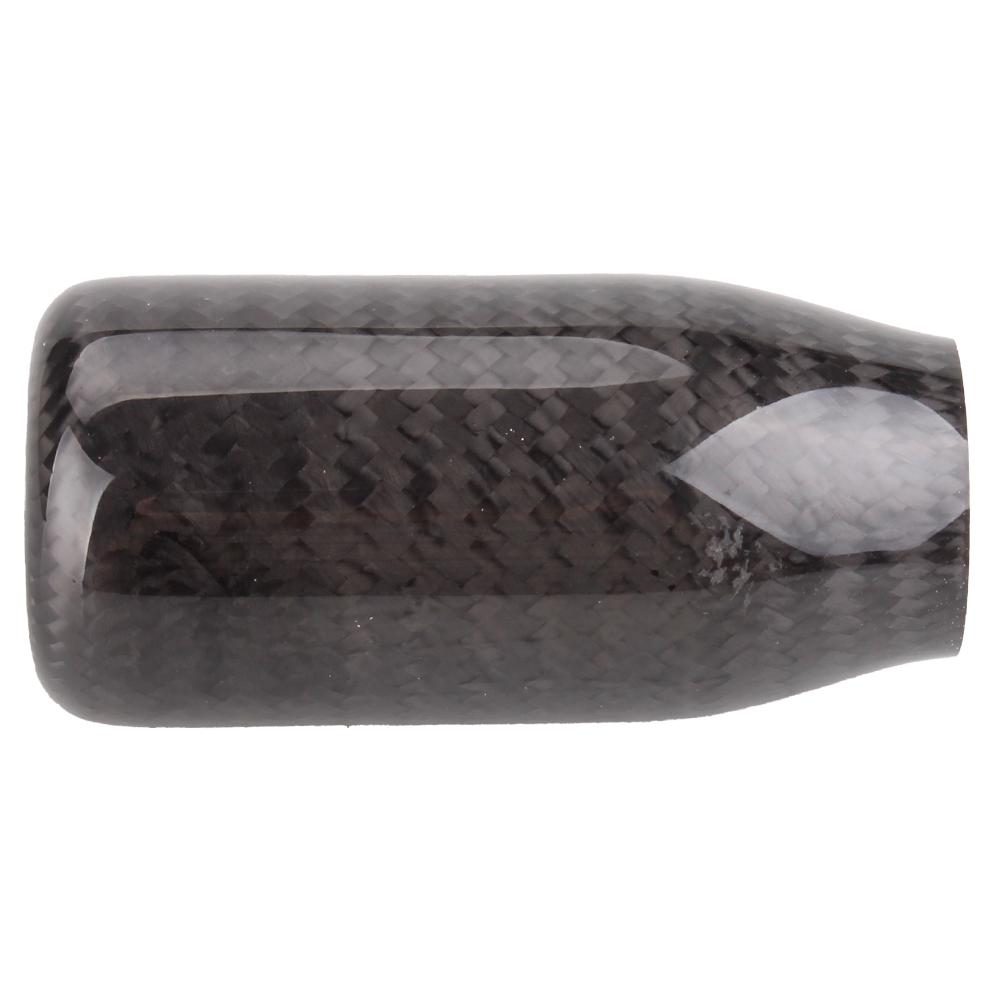 RASTP-New Carbon Fiber Gear Head 5-speed 6-speed Shift Handle Wave Stick Head Gear Head Car Modification Accessories
