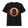 kids 9 year Old Birthday T Shirt Boys basketball 9th vintage Washed Unisex Slightly designer clothes Stylish