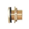 Heavy-Duty Click-Lock Brass Tap Connector - Perfect for Water Butts, Rain Barrels & Water Storage Tanks, Essential Watering Equi
