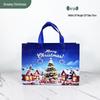 Christmas Santa Claus Non-Woven Gift Bag - Festive Cross-Border Handbag
