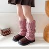 Fashion Knit Leg Warmers for Little Girls Knee High Socks for Dress Toddler Winter Slouchy Socks Thicken Warm Leggings