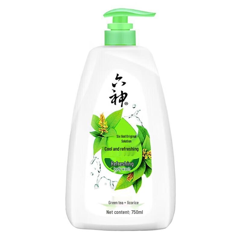Liushen Green Tea & Licorice Cooling Shower Gel