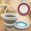 1pc Collapsible Multi-Use Bucket - Space-Saving Foldable Design for Car Washing/Camping/Fishing