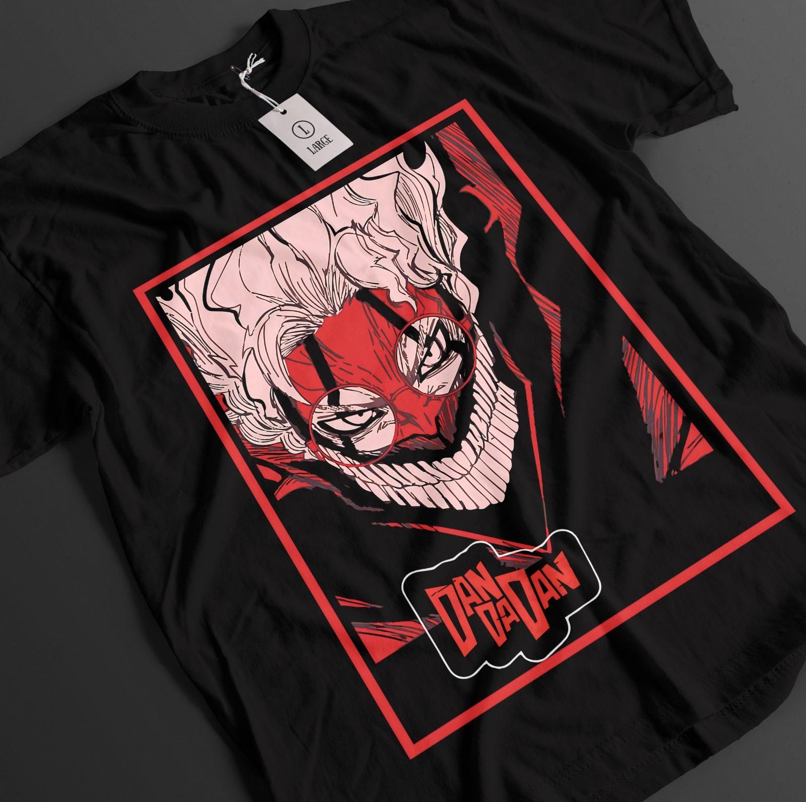 

Dandadan T-Shirt Mens Womens Tees Top Okarun Shirt Momo Seiko Ayase Top Aira Turbo Granny Unisex Tee S