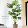 Large Luxury Faux Livistona Flower: Indoor Green Plant Floor Decoration