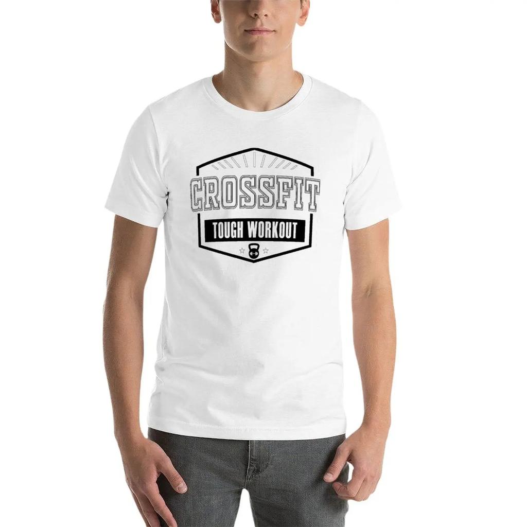 New Crossfit T-Shirt tops Aesthetic clothing t shirts for men