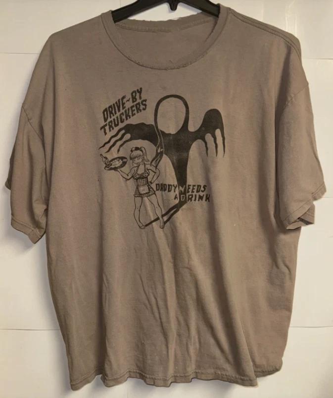 Drive-By-Truckers daddy needs a drink Sand T Shirt Full Size S To 5XL L