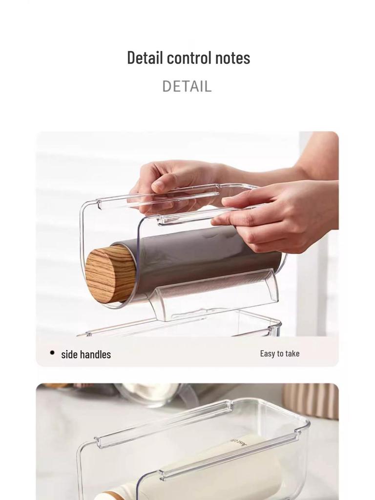 Multi-layer Transparent Desktop Cup Holder - Dustproof and Stackable for Cabinet Storage of Insulated Cups