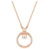 Swarovski Constella Synthetic Cubic Zirconia Necklaces Women's Rose Gold 5692266
