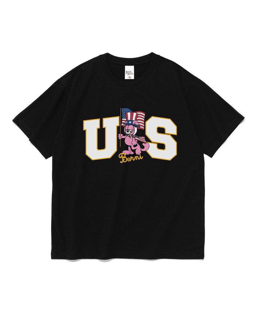 BERNI America Logo Short Sleeve T-Shirt (Black)