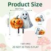Halloween Garden Decoration Ground Cartoon Pumpkin Gnome Ghost Style Insert Stake