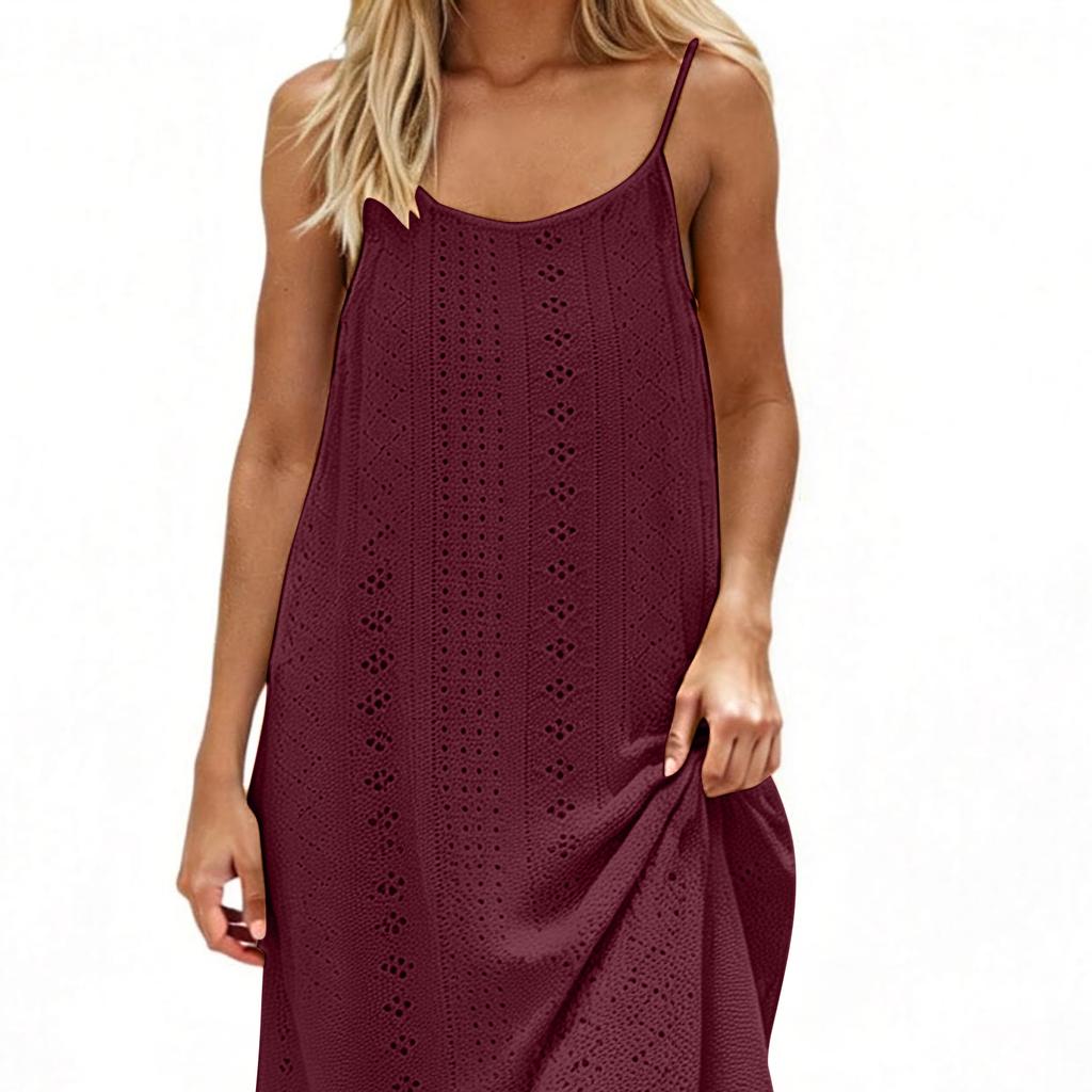 Women's Fashionable Loose-Fit -Color Casual Dress