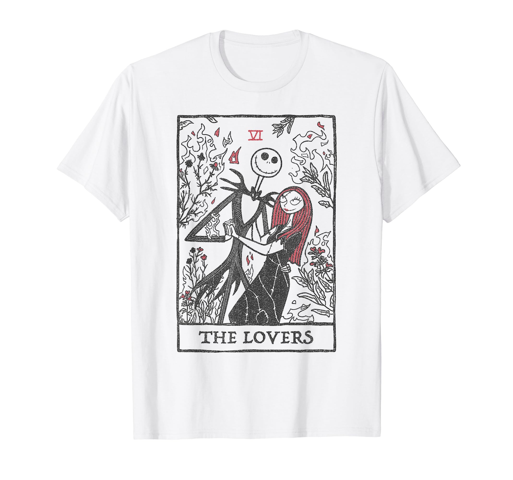 

Disney The Nightmare Before Christmas Jack and Sally Tarot T-Shirt