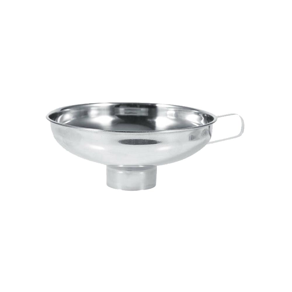 Stainless Steel Wide Mouth Canning Jar Funnel Cup Hopper Filter Kitchen Tools Stainless Steel Wide Mouth Canning Jar Funnel Cup Hopper Filter Kitchen Tools