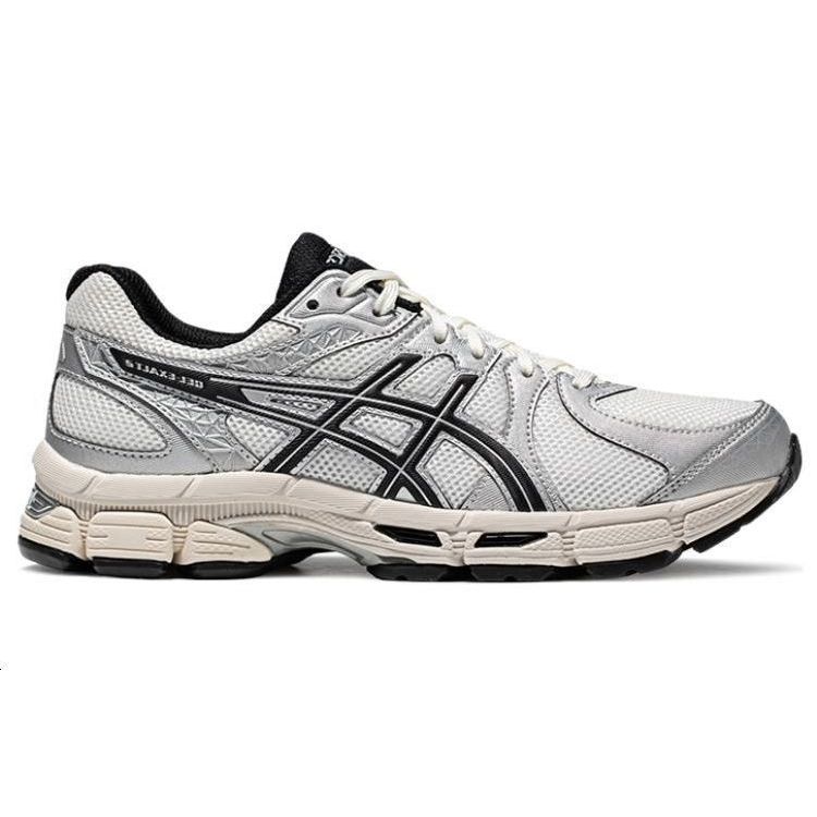 Asics Gel-Exalt 2 Comfortable Daily Wear Durable Breathable Low-Top Casual Running Shoes Women Sneaker White Black 1012B868-102