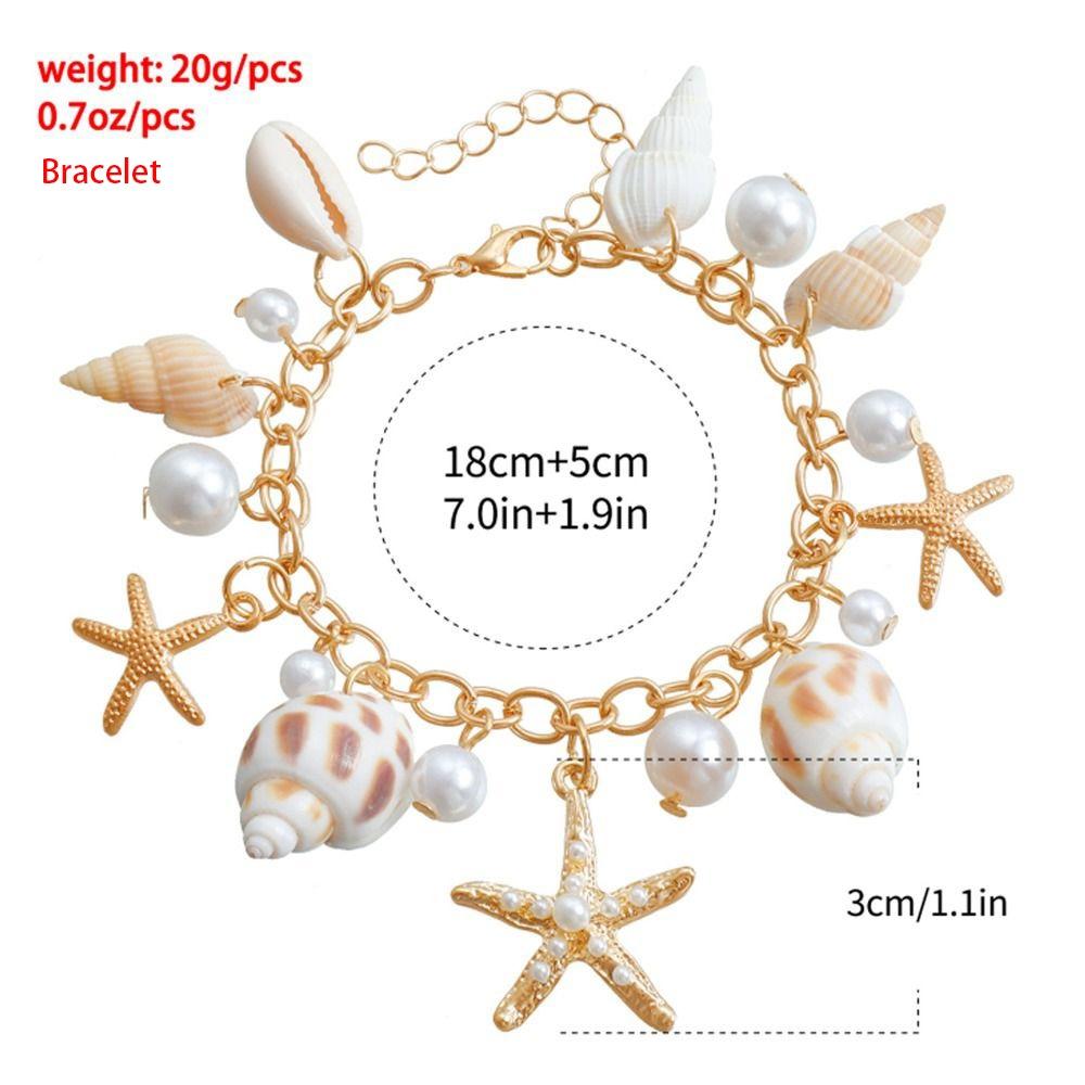 Bohemian Body Chain Sea Star Jewelry Accessories Summer Waist Chain  for Women