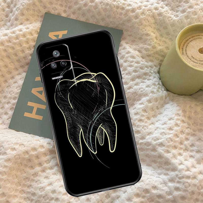 Dentist Tooth Pattern Case For Xiaomi 15 Ultra 13 14 11T 12T 13T 14T Pro POCO X7 Pro F5 F6 M6 X3 X5 X6 Pro Cover