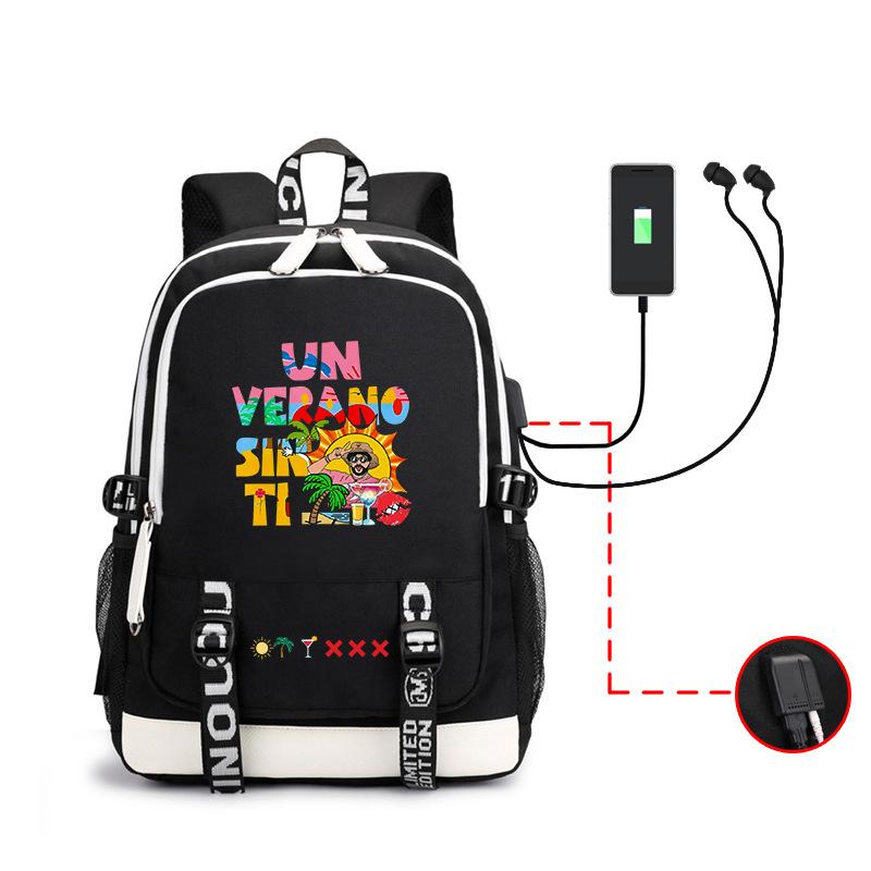 Backpack Large Capacity Student School Bag 19inch