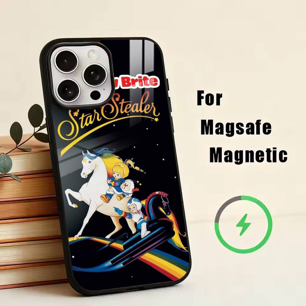 Color Kids Rainbow Brite  Phone Case For iPhone17,16,15,14,13,12,11 Plus,Pro Magnetic with Magsafe Wireless Charging
