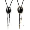 Bolo Tie for Men Parts Cowboy Western Cowgirl Alloy Sweater Shirt Decors Necktie