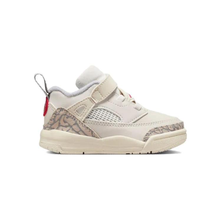 New Jordan Spizike Low TD Cushioning Wear-Resistant Low-Top Toddler Shoes White Infant And Toddler FQ3952-100