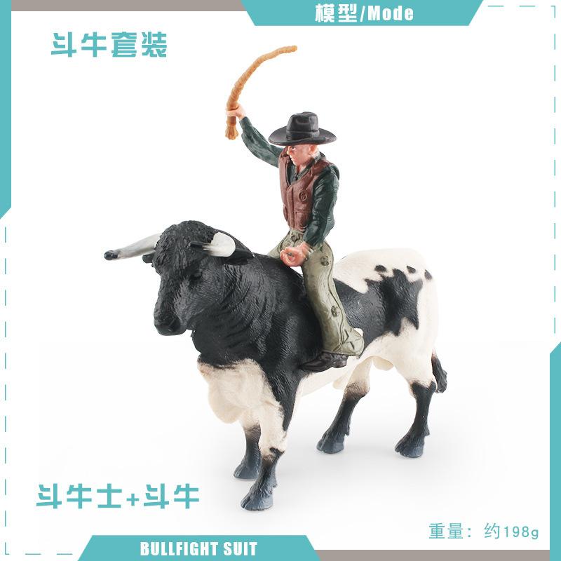 Simulation Spanish Bullfight Suit Model North African Bull Tamer Knight Decorative Static Ornament Toy